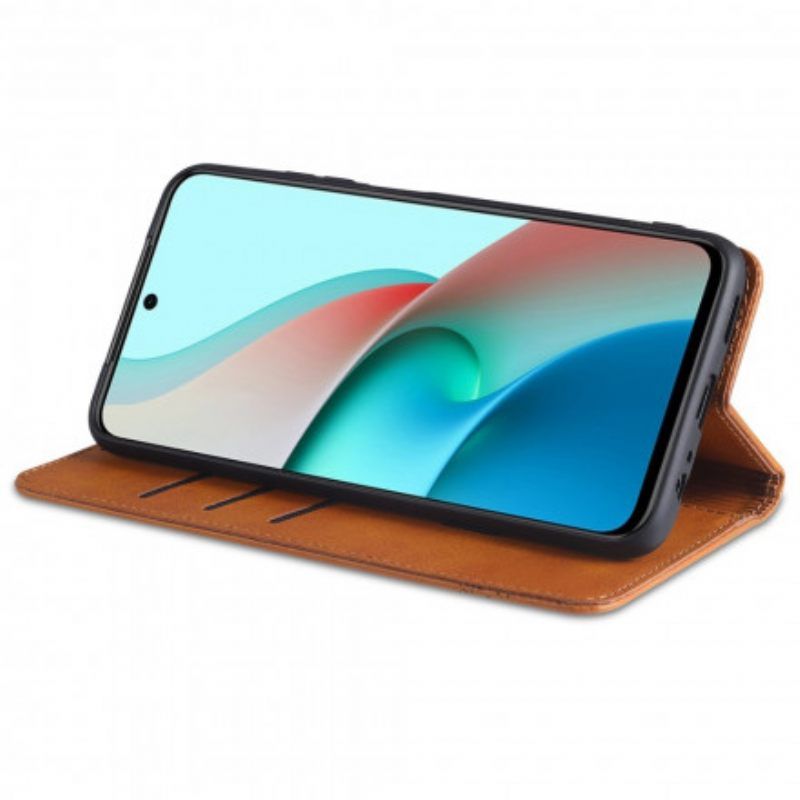 θηκη κινητου Xiaomi Redmi Note 10 / 10S Θήκη Flip Azns Styling Δέρματος